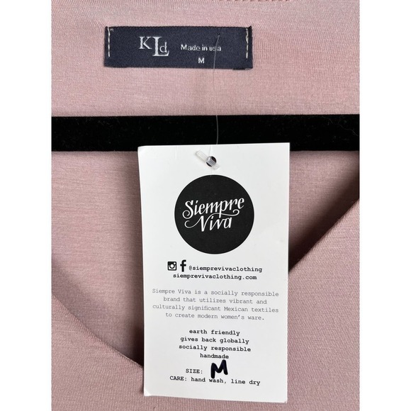 Siempre Viva Bodysuit, Pink, Medium, Pre-Owned - Picture 3 of 4